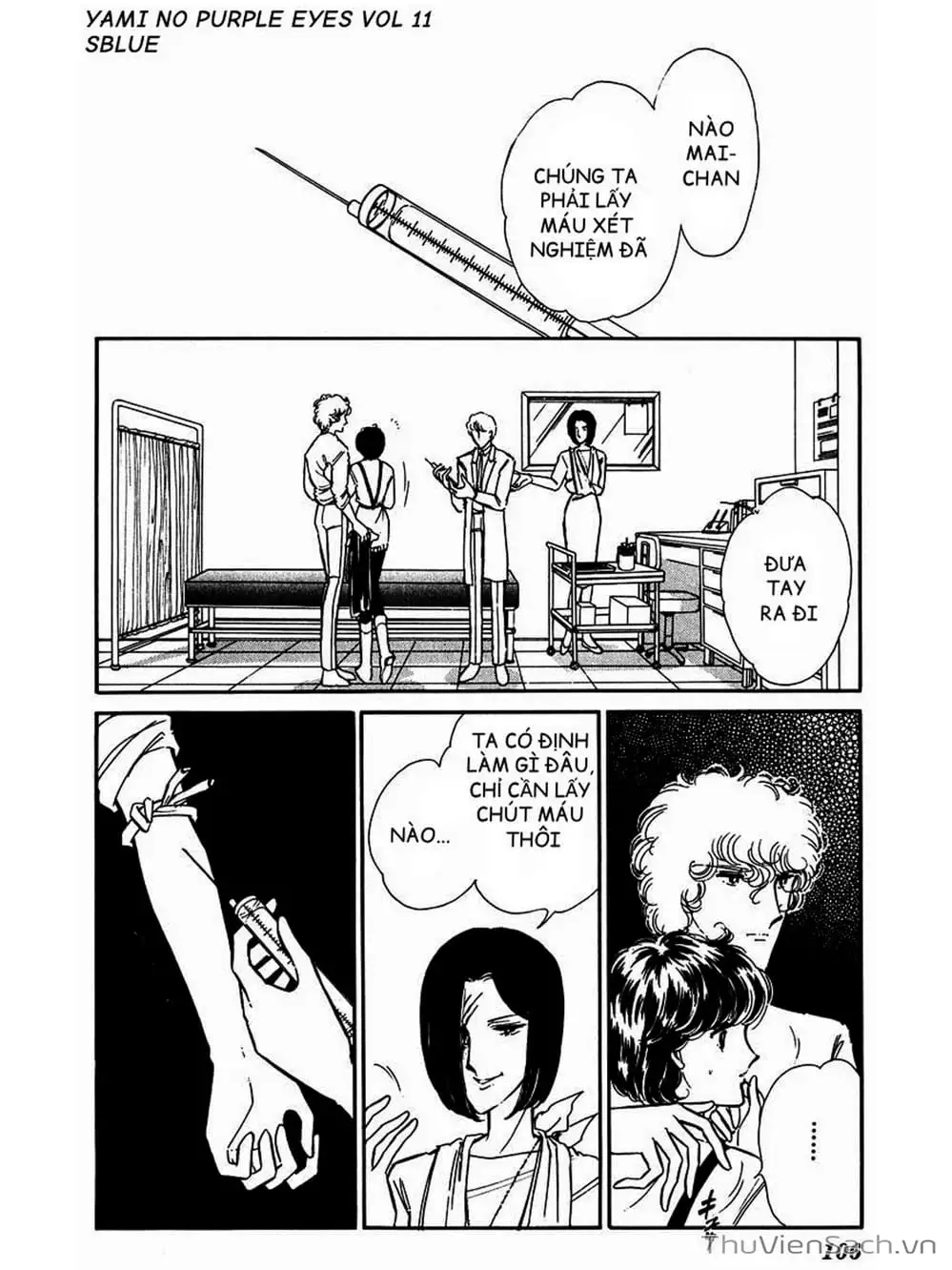 Truyện Tranh Cô Bé Huyền Bí - Yami No Purple Eyes trang 6