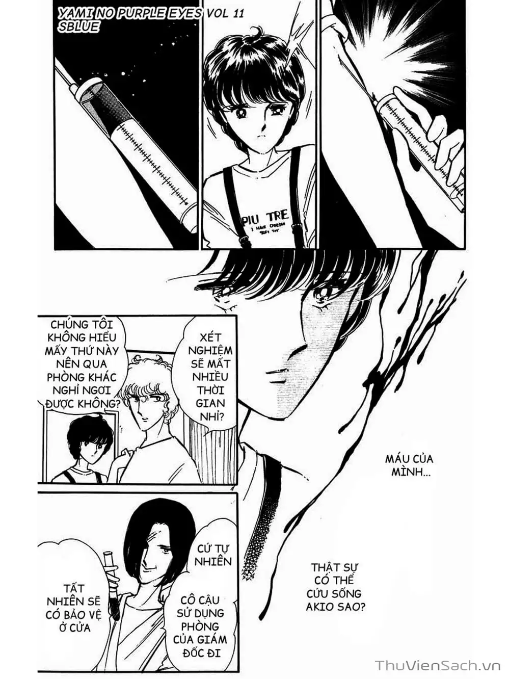 Truyện Tranh Cô Bé Huyền Bí - Yami No Purple Eyes trang 6
