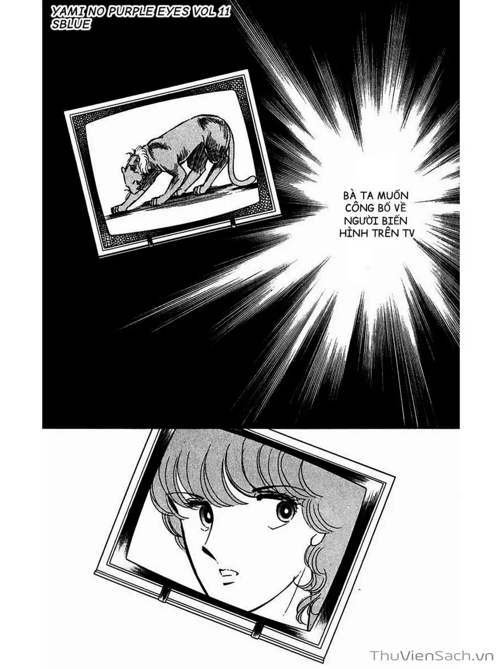 Truyện Tranh Cô Bé Huyền Bí - Yami No Purple Eyes trang 6