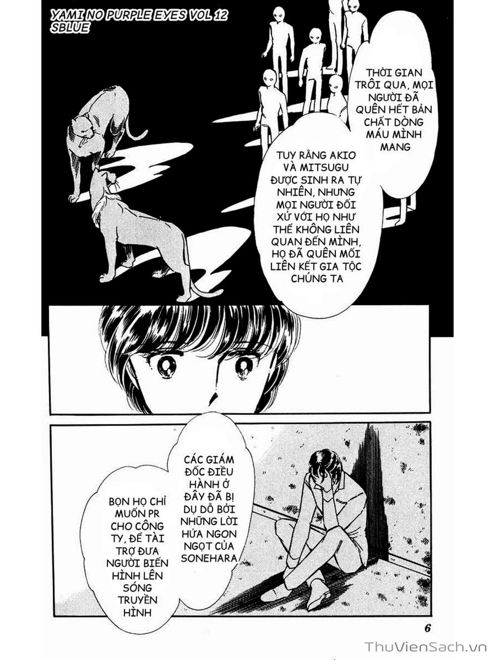 Truyện Tranh Cô Bé Huyền Bí - Yami No Purple Eyes trang 6