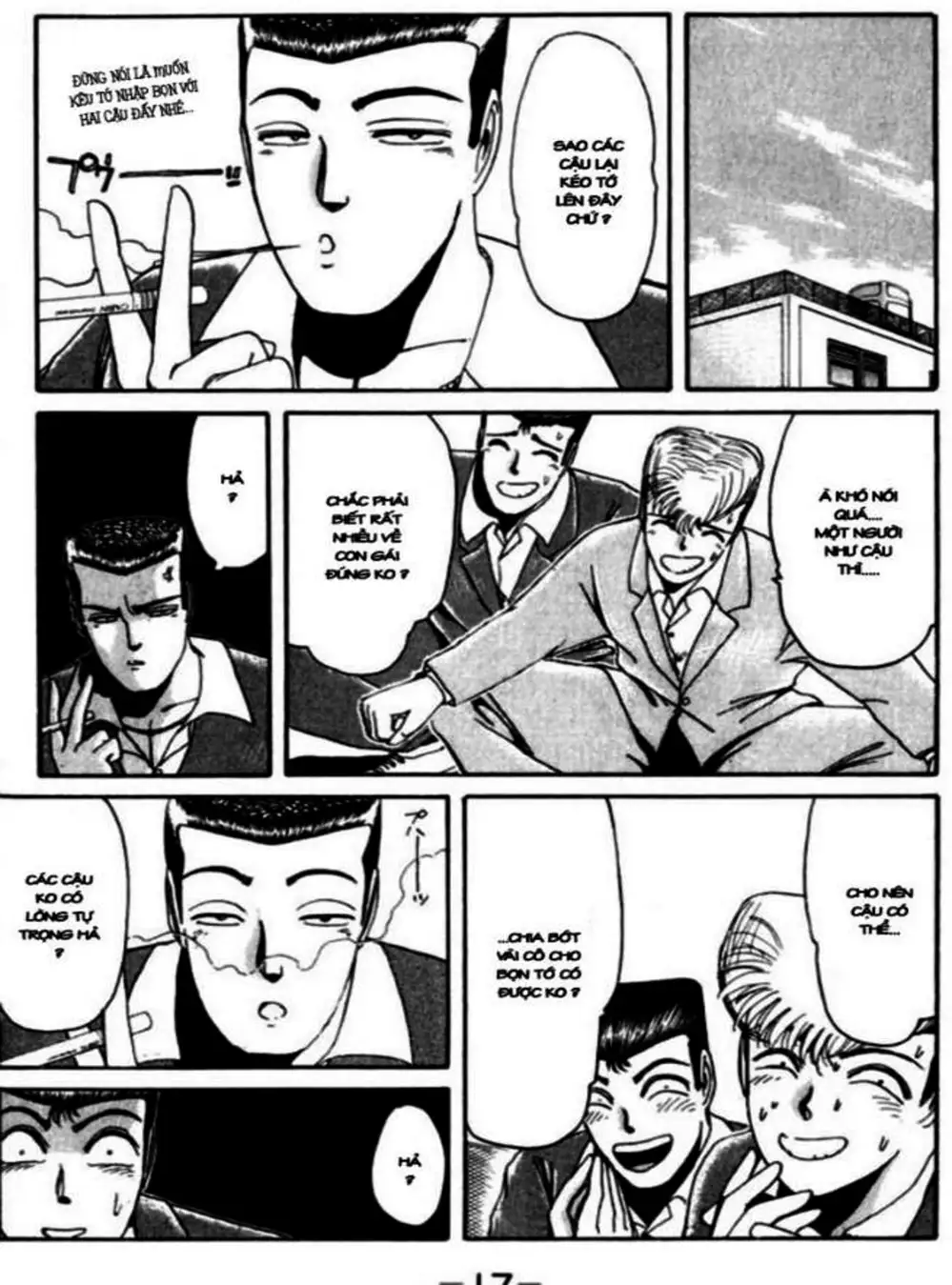 Truyện Tranh Young Gto - Shonan Junai Gumi trang 4