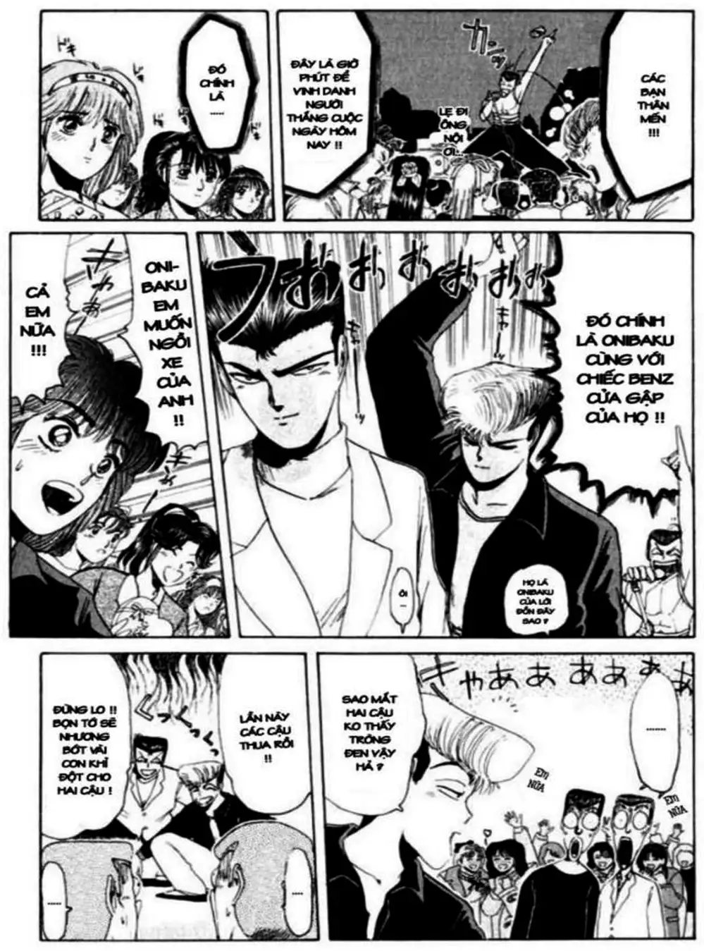 Truyện Tranh Young Gto - Shonan Junai Gumi trang 4