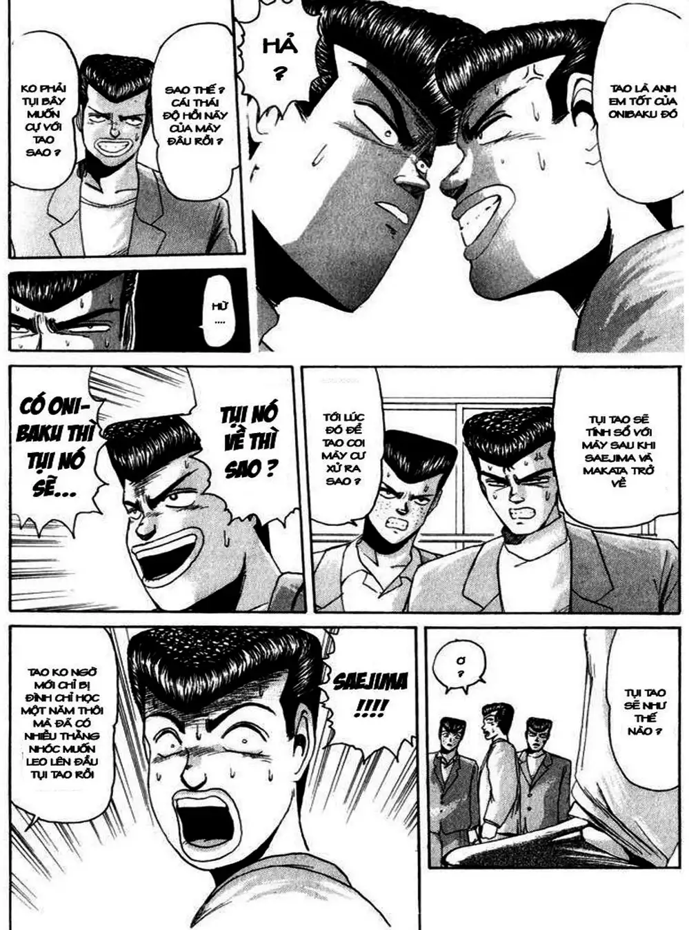 Truyện Tranh Young Gto - Shonan Junai Gumi trang 4
