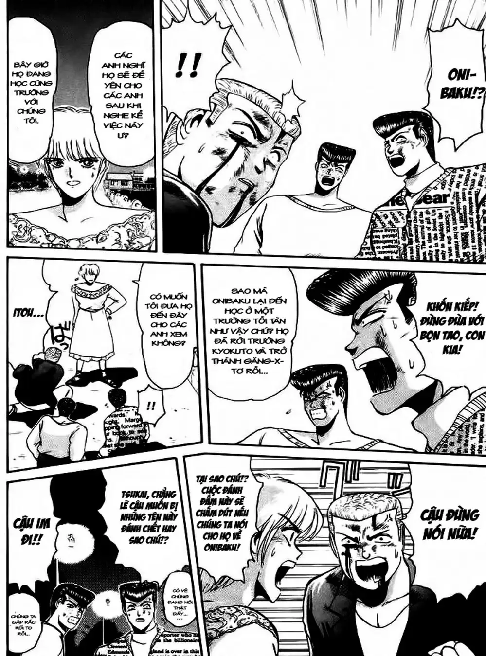 Truyện Tranh Young Gto - Shonan Junai Gumi trang 4