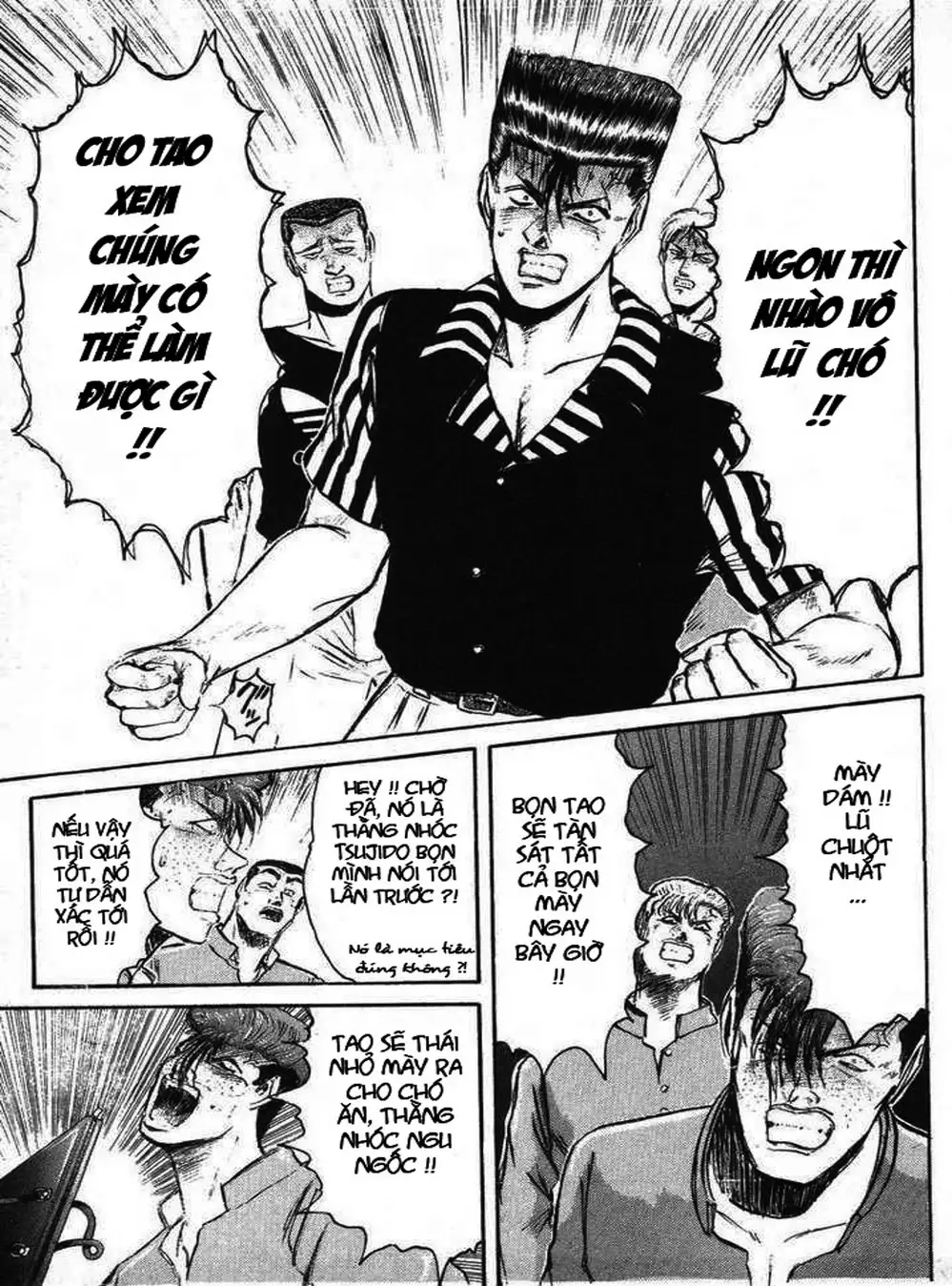 Truyện Tranh Young Gto - Shonan Junai Gumi trang 4