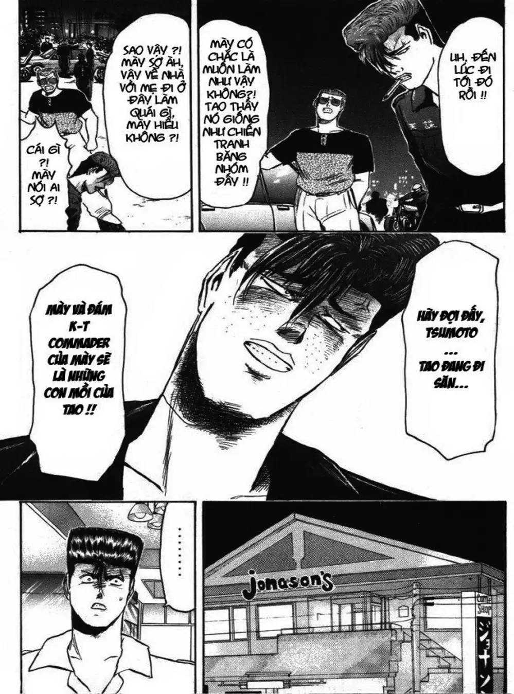 Truyện Tranh Young Gto - Shonan Junai Gumi trang 4
