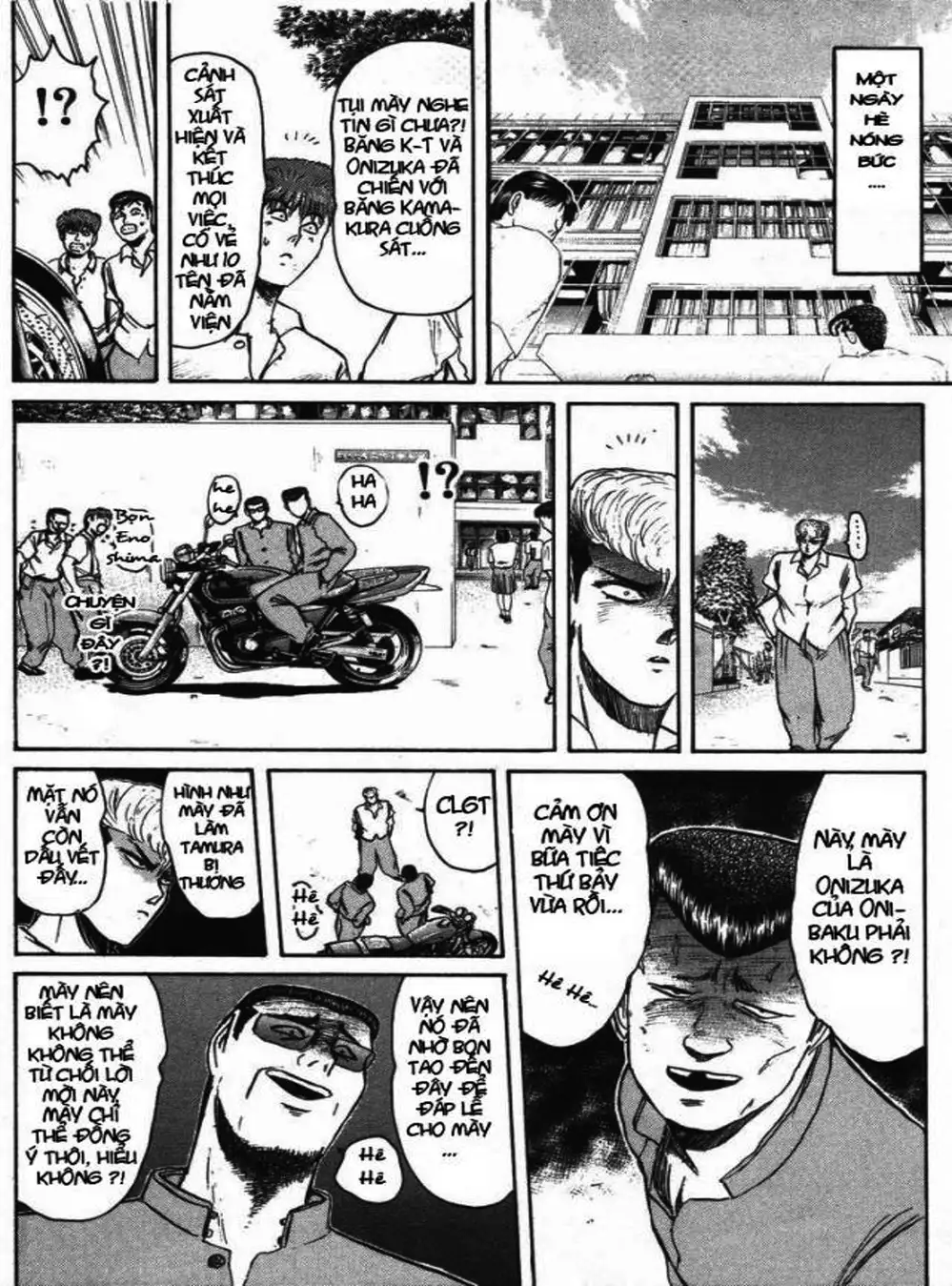 Truyện Tranh Young Gto - Shonan Junai Gumi trang 4