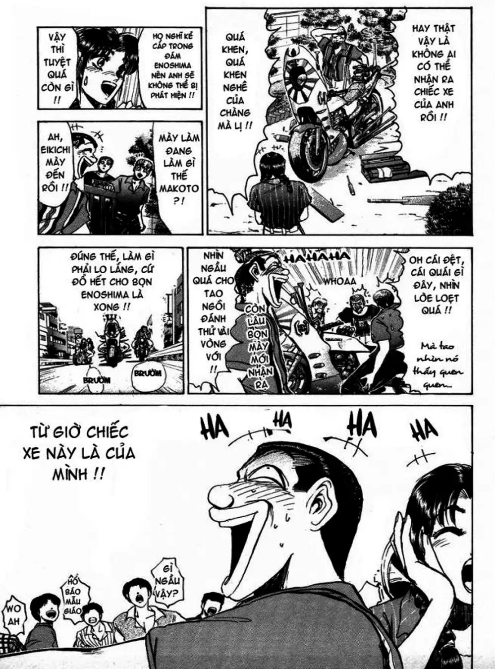 Truyện Tranh Young Gto - Shonan Junai Gumi trang 4