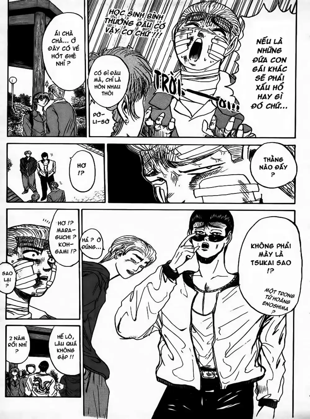 Truyện Tranh Young Gto - Shonan Junai Gumi trang 4