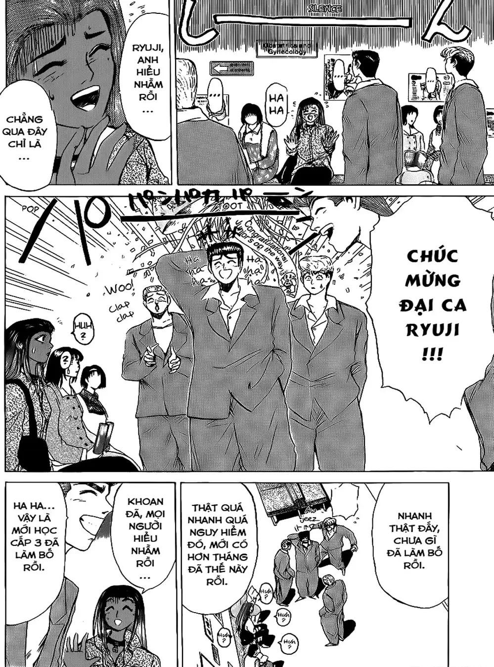 Truyện Tranh Young Gto - Shonan Junai Gumi trang 4