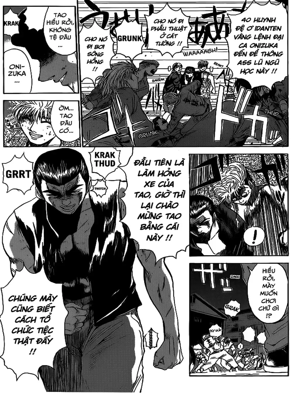 Truyện Tranh Young Gto - Shonan Junai Gumi trang 4