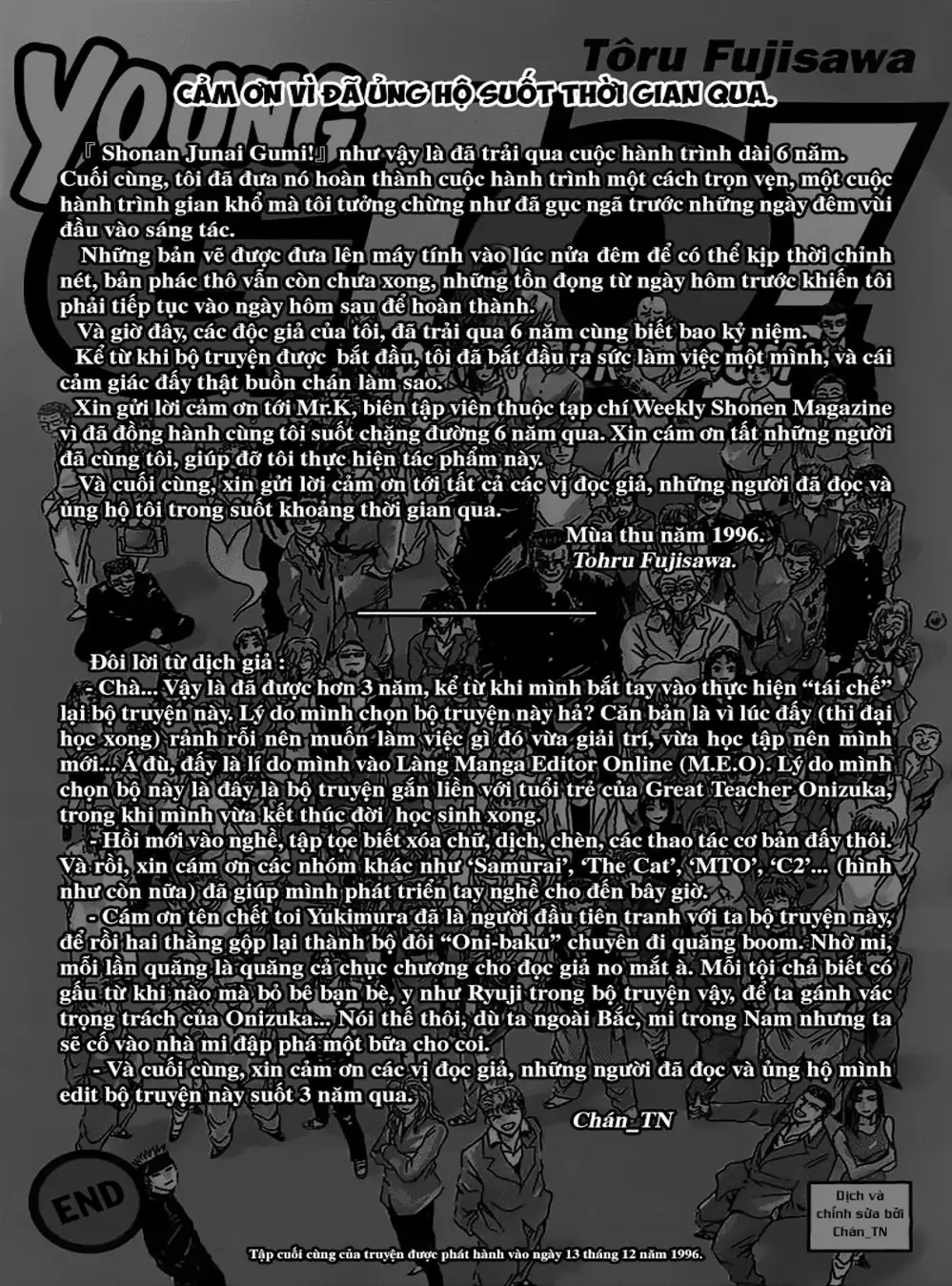 Truyện Tranh Young Gto - Shonan Junai Gumi trang 4