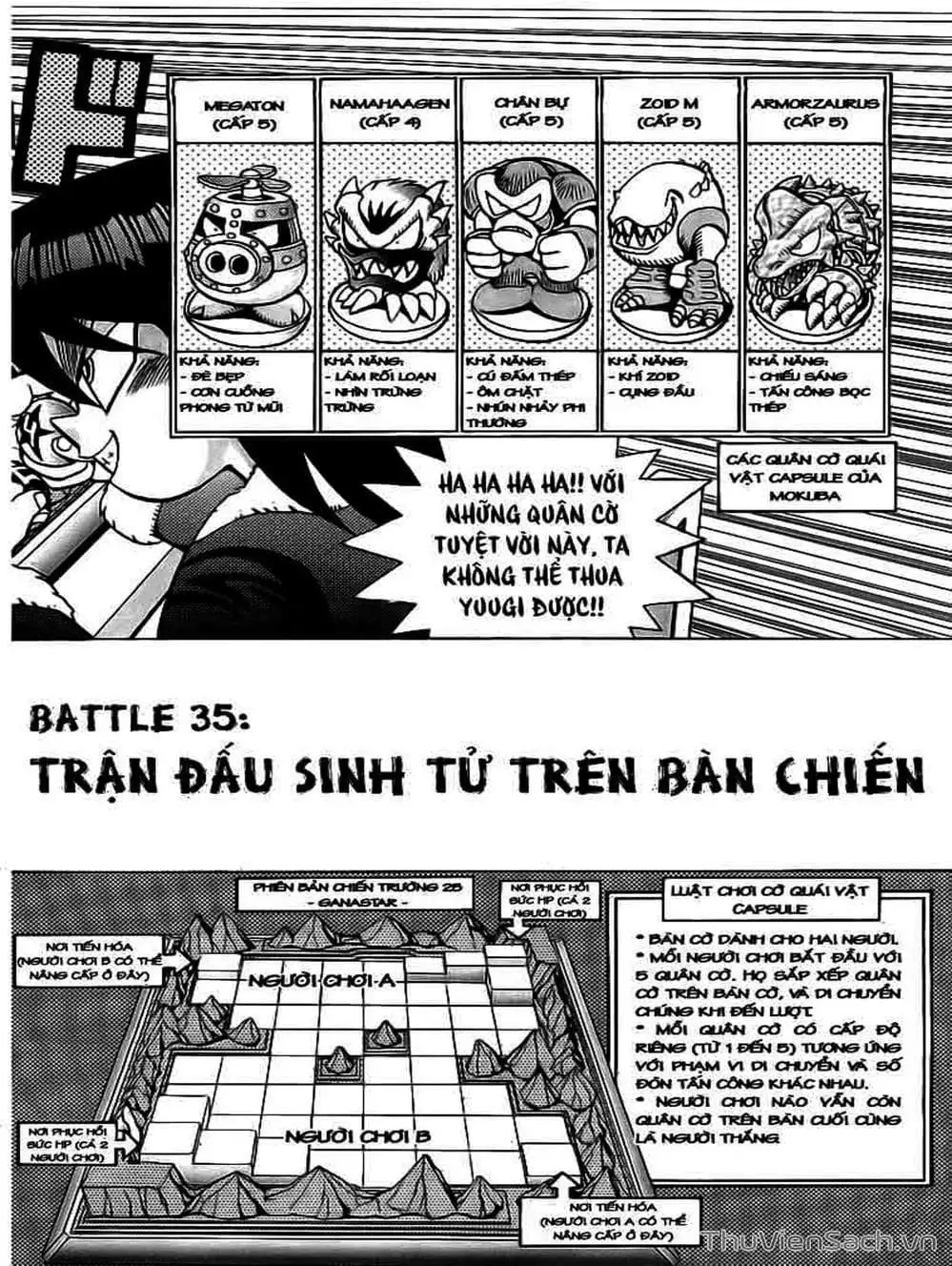 Truyện Tranh Vua Trò Chơi - Yugi Oh trang 5