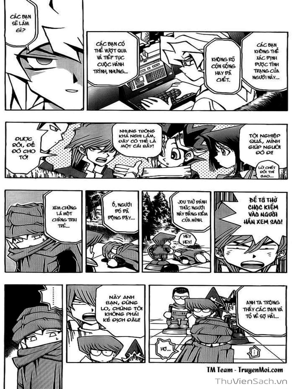 Truyện Tranh Vua Trò Chơi - Yugi Oh trang 5