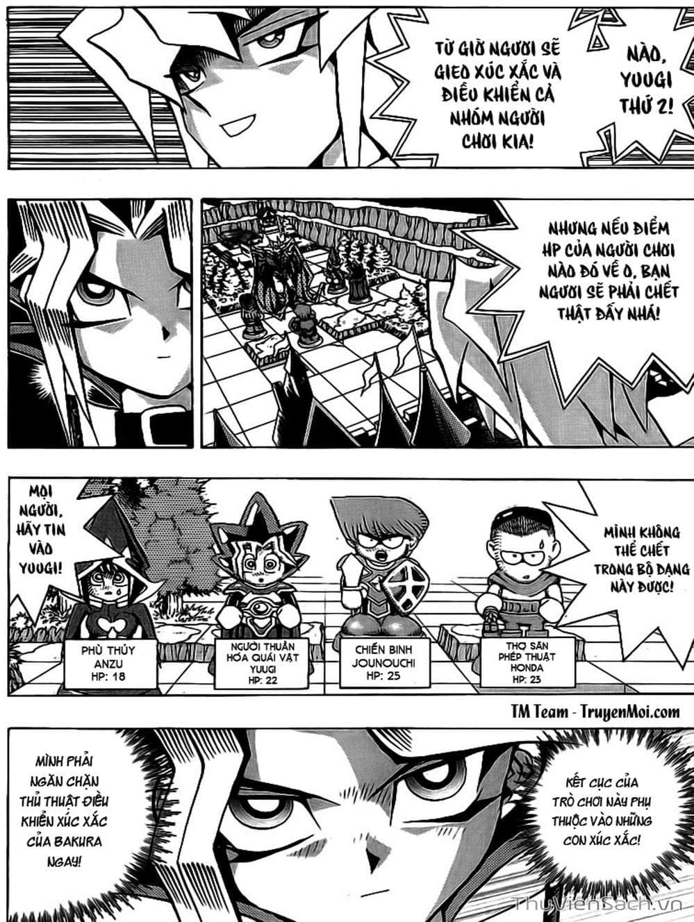 Truyện Tranh Vua Trò Chơi - Yugi Oh trang 5