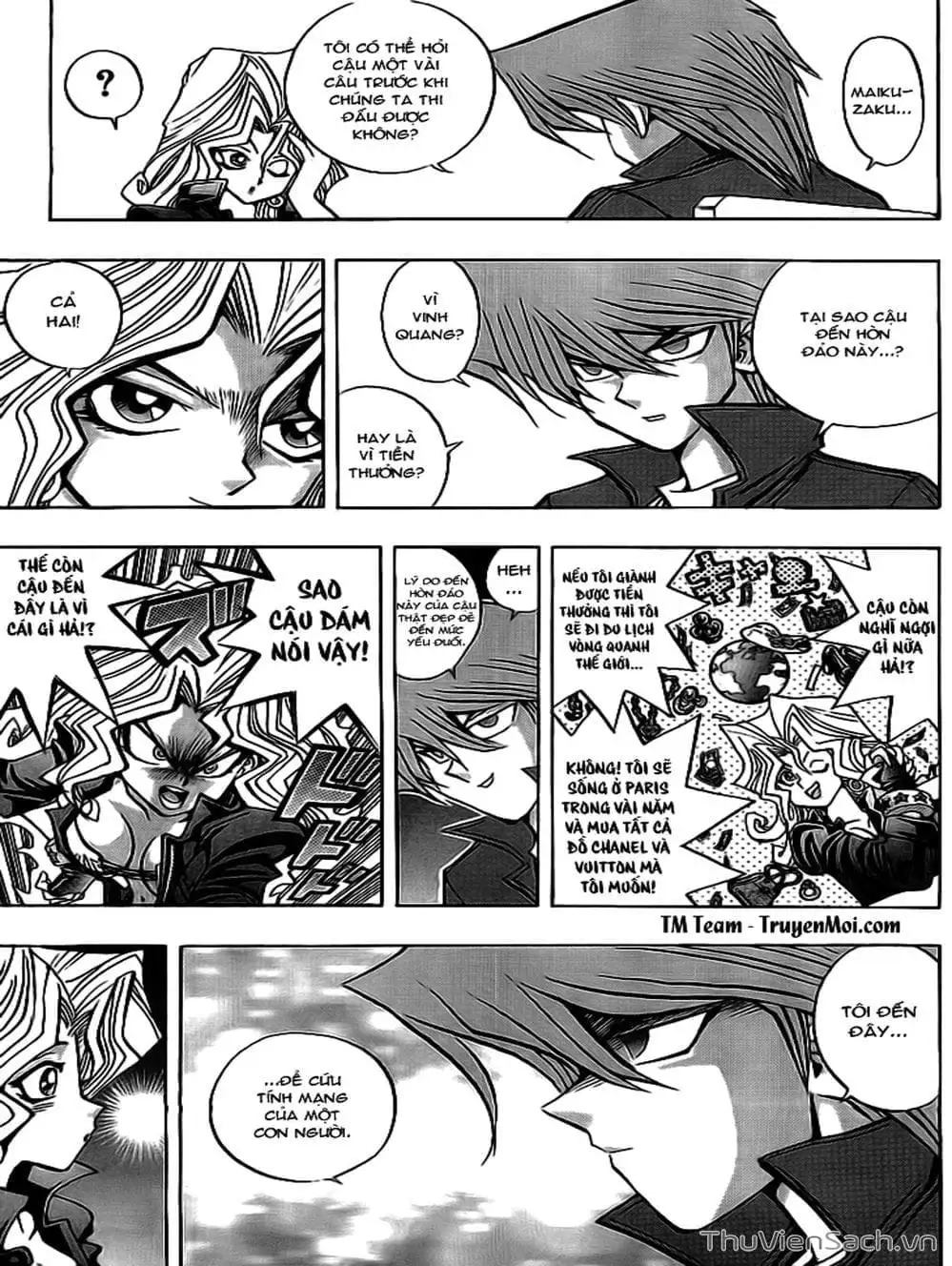 Truyện Tranh Vua Trò Chơi - Yugi Oh trang 5