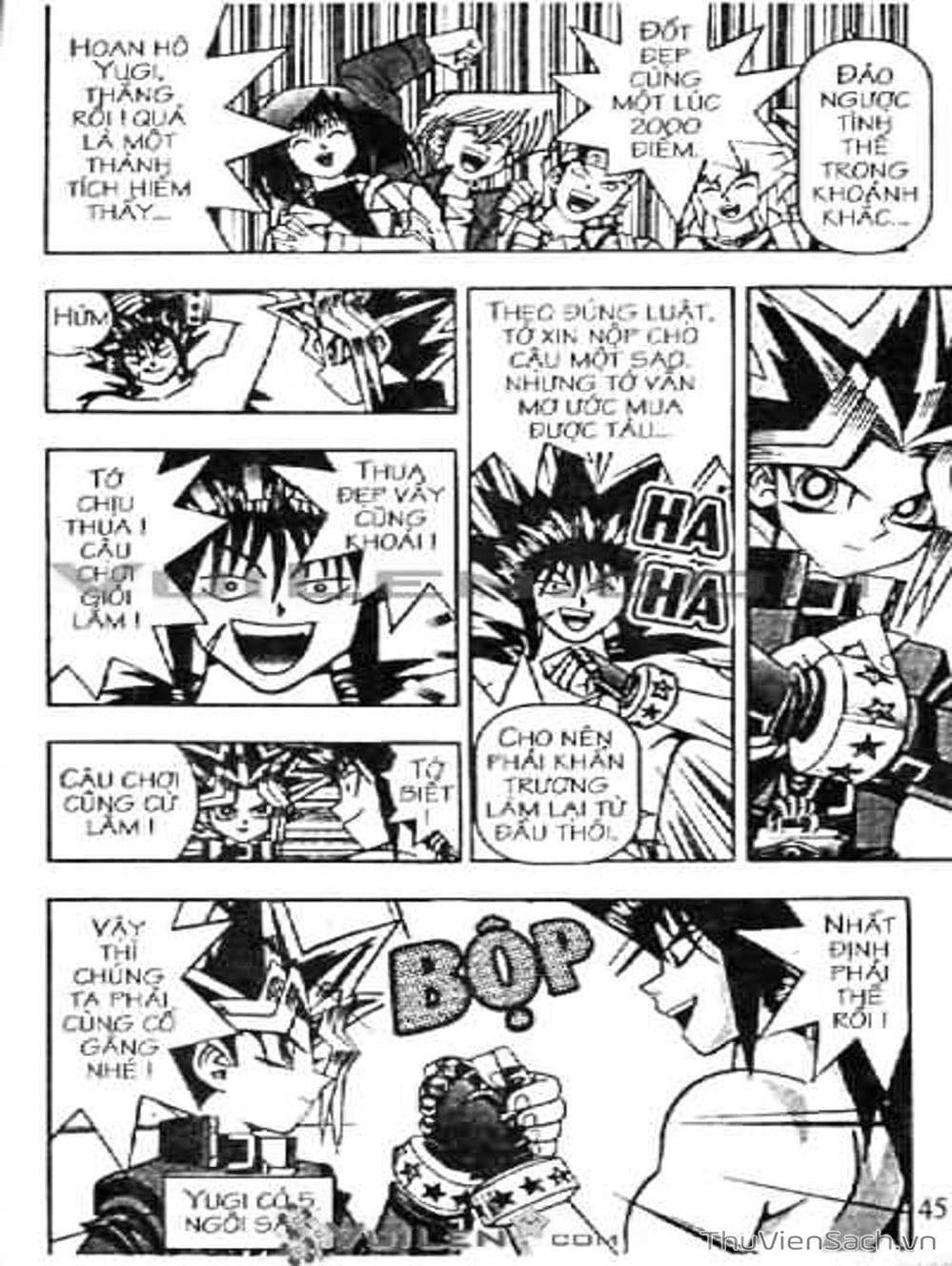 Truyện Tranh Vua Trò Chơi - Yugi Oh trang 5