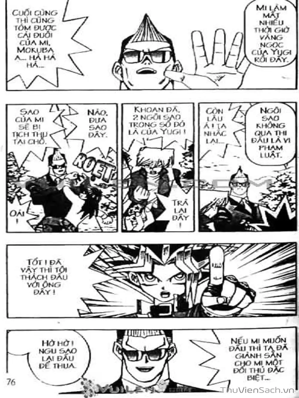 Truyện Tranh Vua Trò Chơi - Yugi Oh trang 5