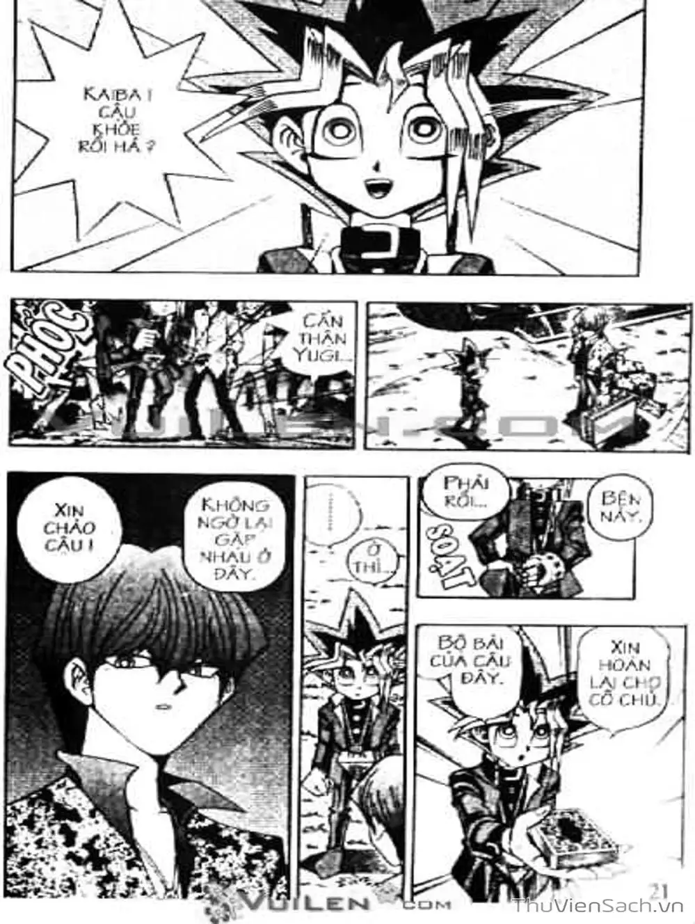 Truyện Tranh Vua Trò Chơi - Yugi Oh trang 5