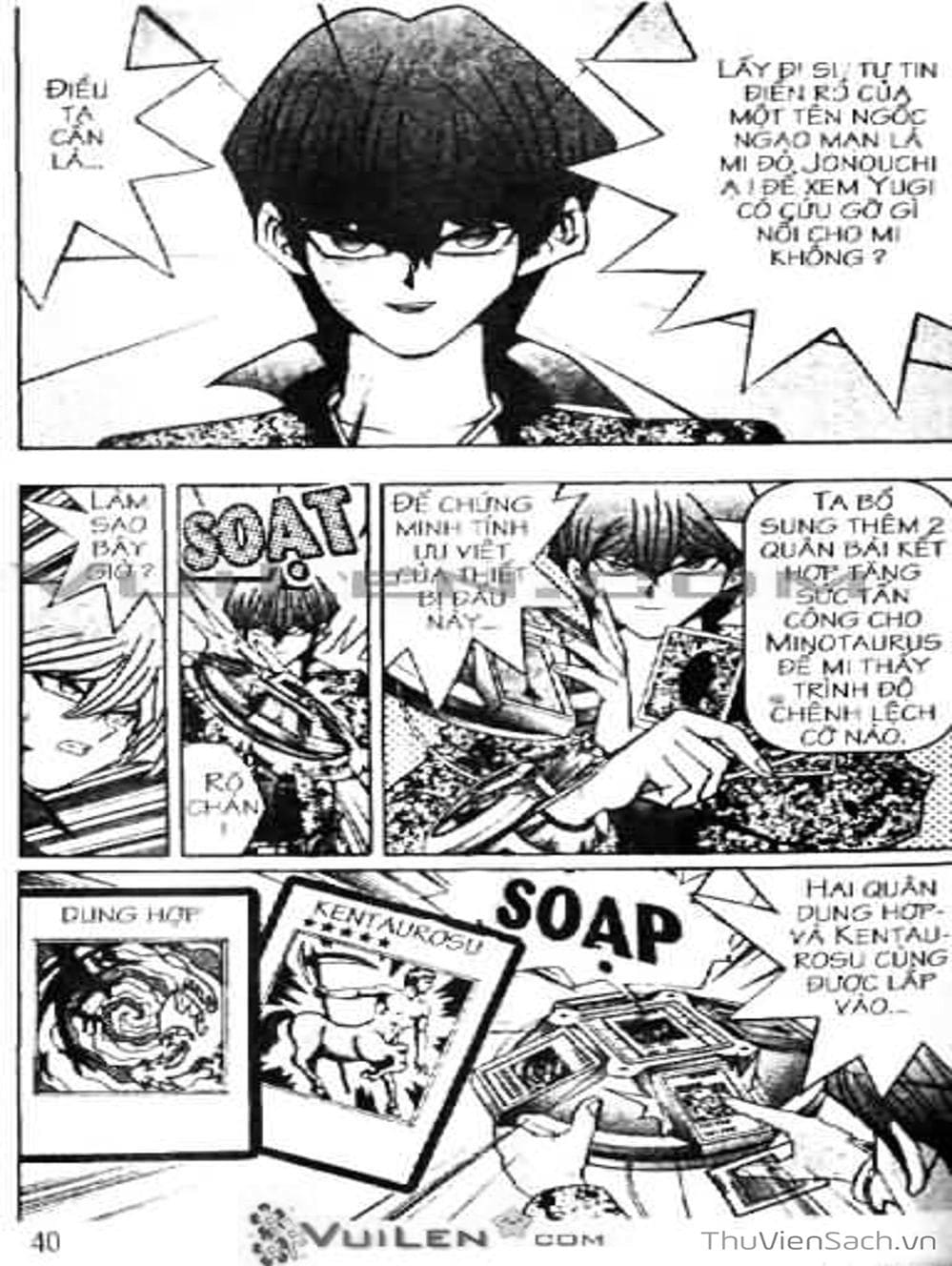 Truyện Tranh Vua Trò Chơi - Yugi Oh trang 5