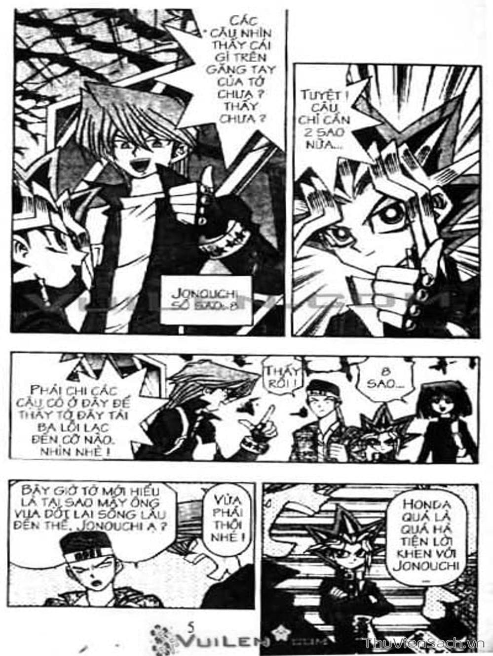 Truyện Tranh Vua Trò Chơi - Yugi Oh trang 5