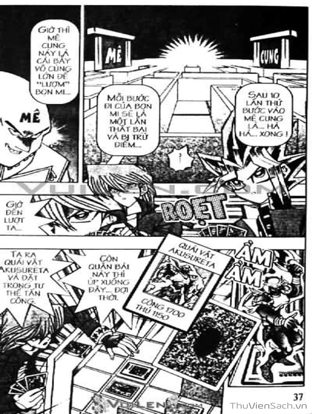 Truyện Tranh Vua Trò Chơi - Yugi Oh trang 5