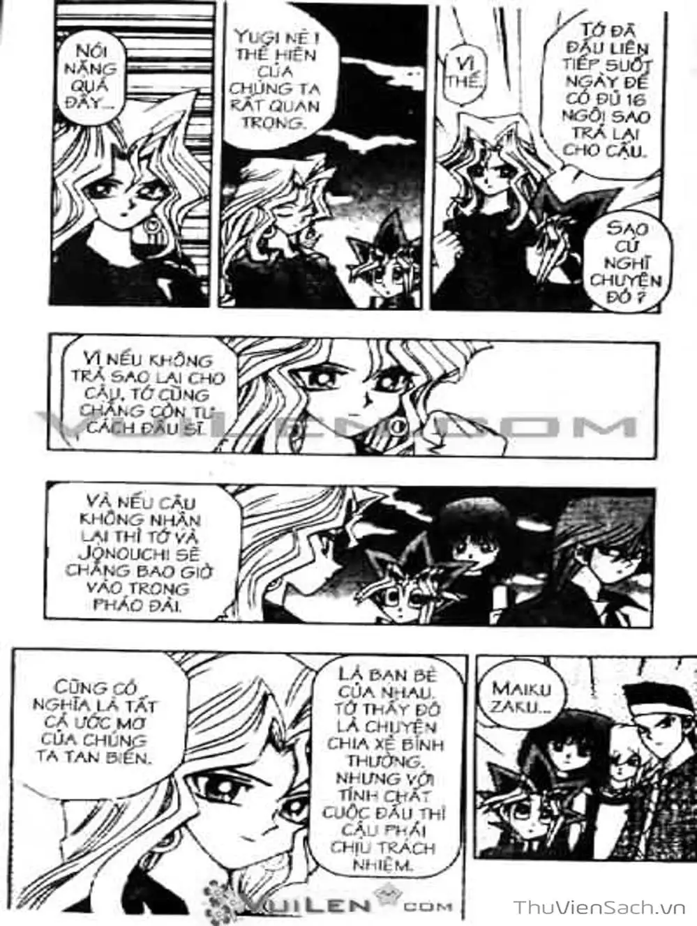 Truyện Tranh Vua Trò Chơi - Yugi Oh trang 5