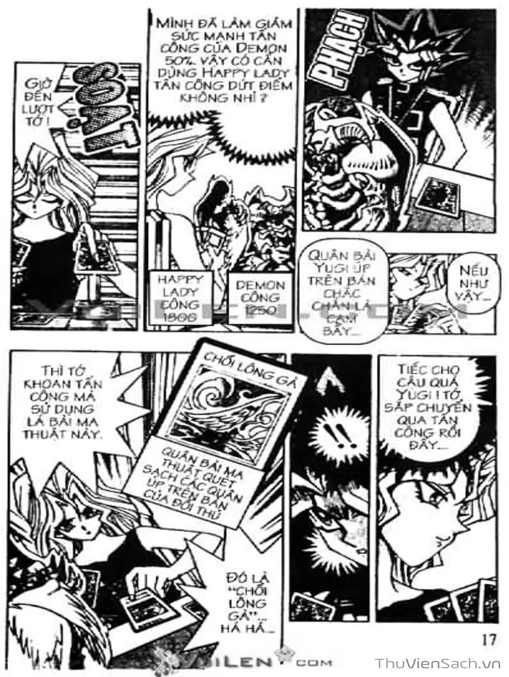 Truyện Tranh Vua Trò Chơi - Yugi Oh trang 5