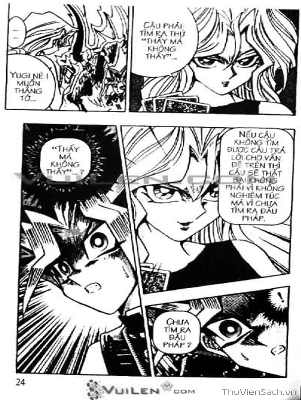 Truyện Tranh Vua Trò Chơi - Yugi Oh trang 5