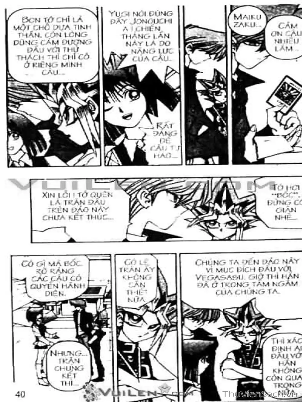 Truyện Tranh Vua Trò Chơi - Yugi Oh trang 5