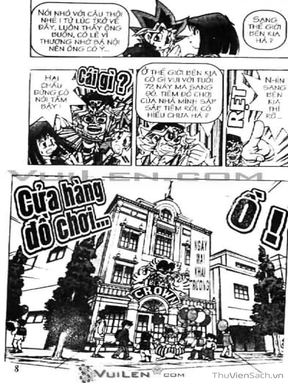 Truyện Tranh Vua Trò Chơi - Yugi Oh trang 5