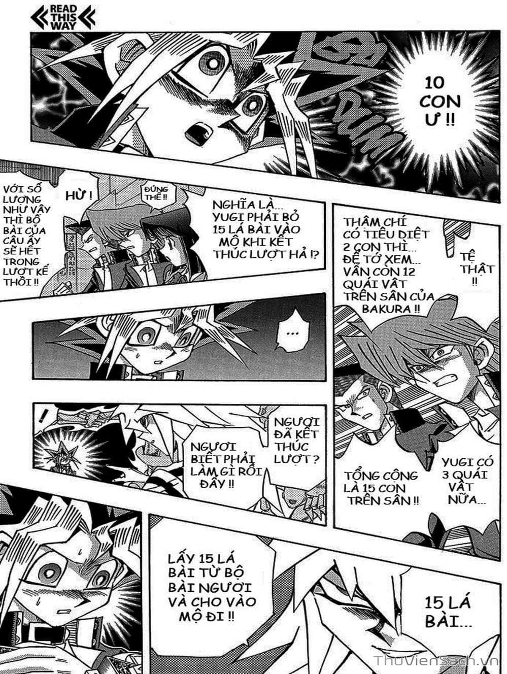 Truyện Tranh Vua Trò Chơi - Yugi Oh trang 5