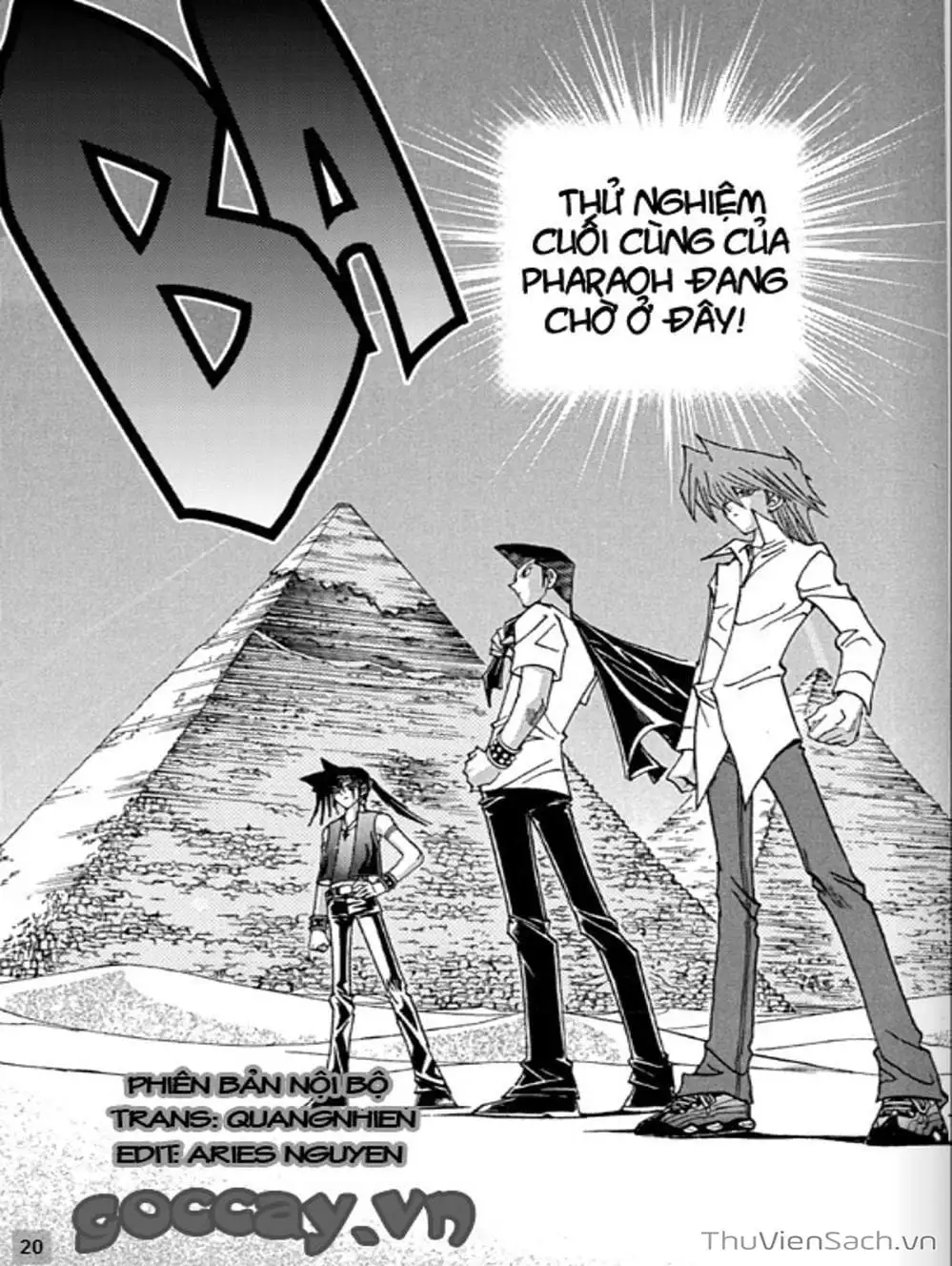 Truyện Tranh Vua Trò Chơi - Yugi Oh trang 5