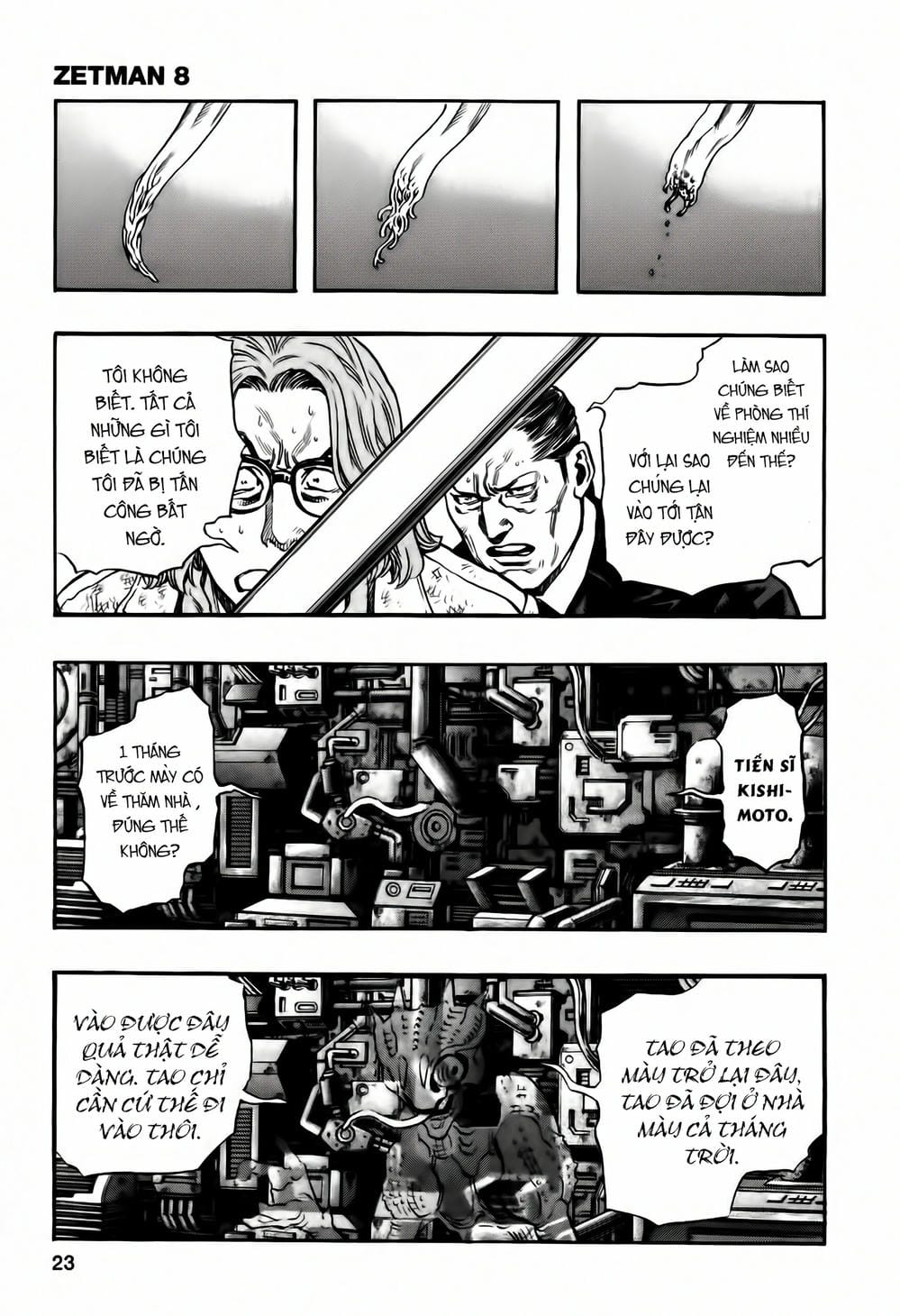Truyện Tranh Zetman trang 10