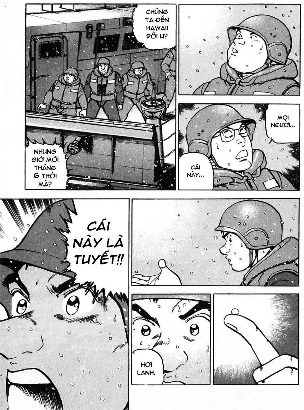 Truyện Tranh Con Diệc Đen - Zipang trang 4