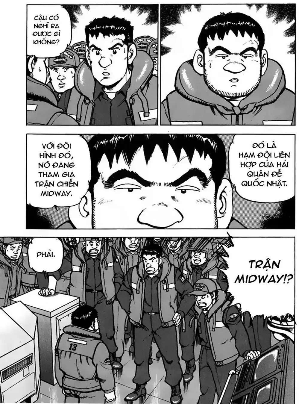 Truyện Tranh Con Diệc Đen - Zipang trang 4