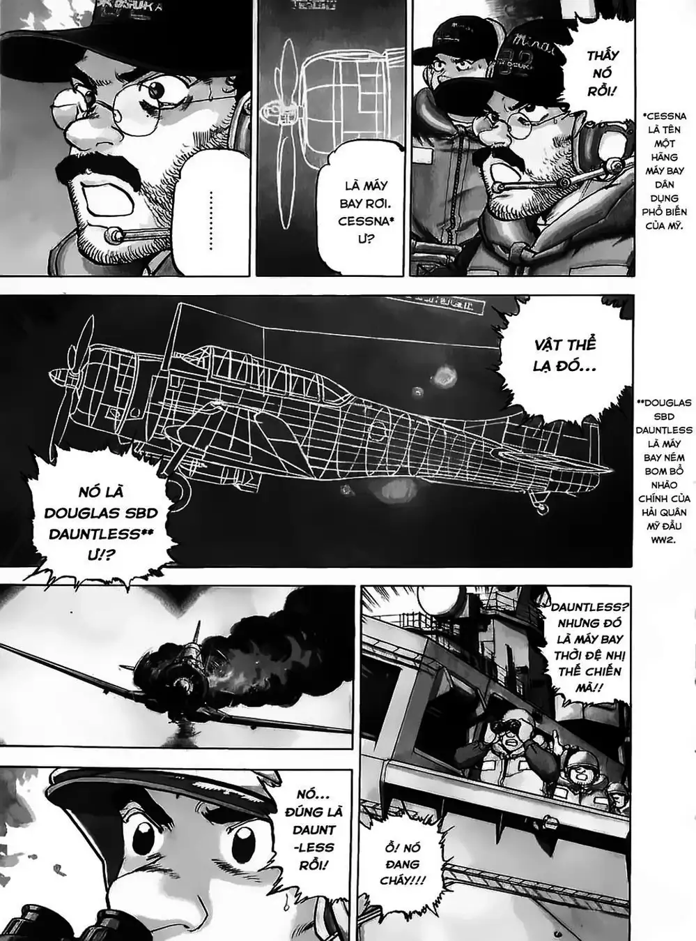 Truyện Tranh Con Diệc Đen - Zipang trang 4