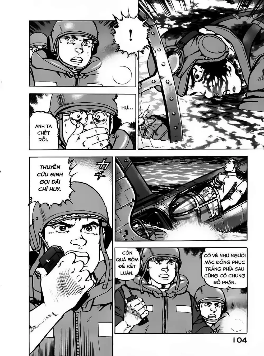 Truyện Tranh Con Diệc Đen - Zipang trang 4