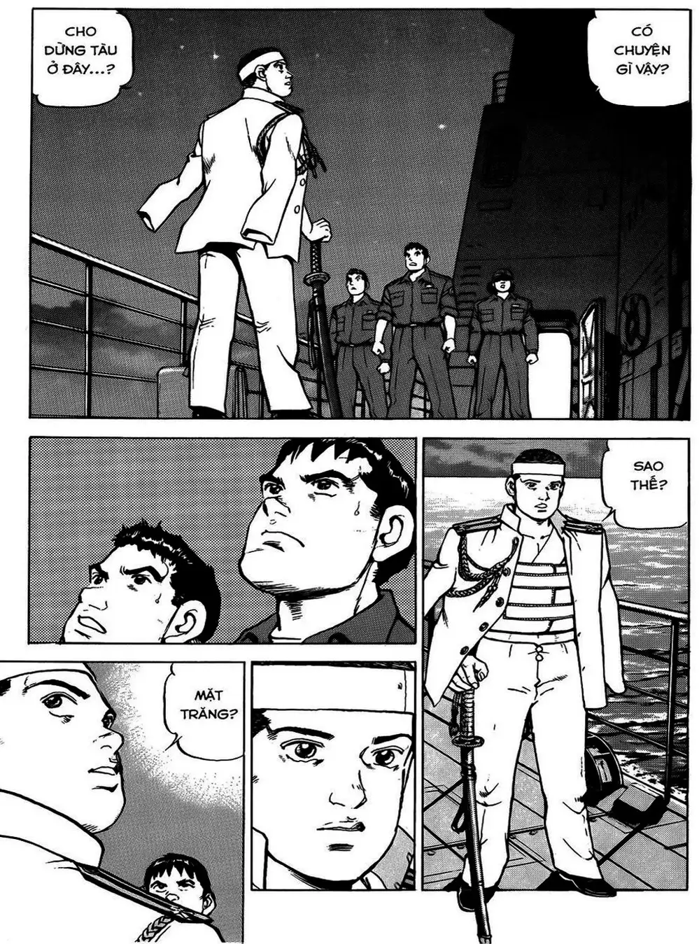 Truyện Tranh Con Diệc Đen - Zipang trang 4