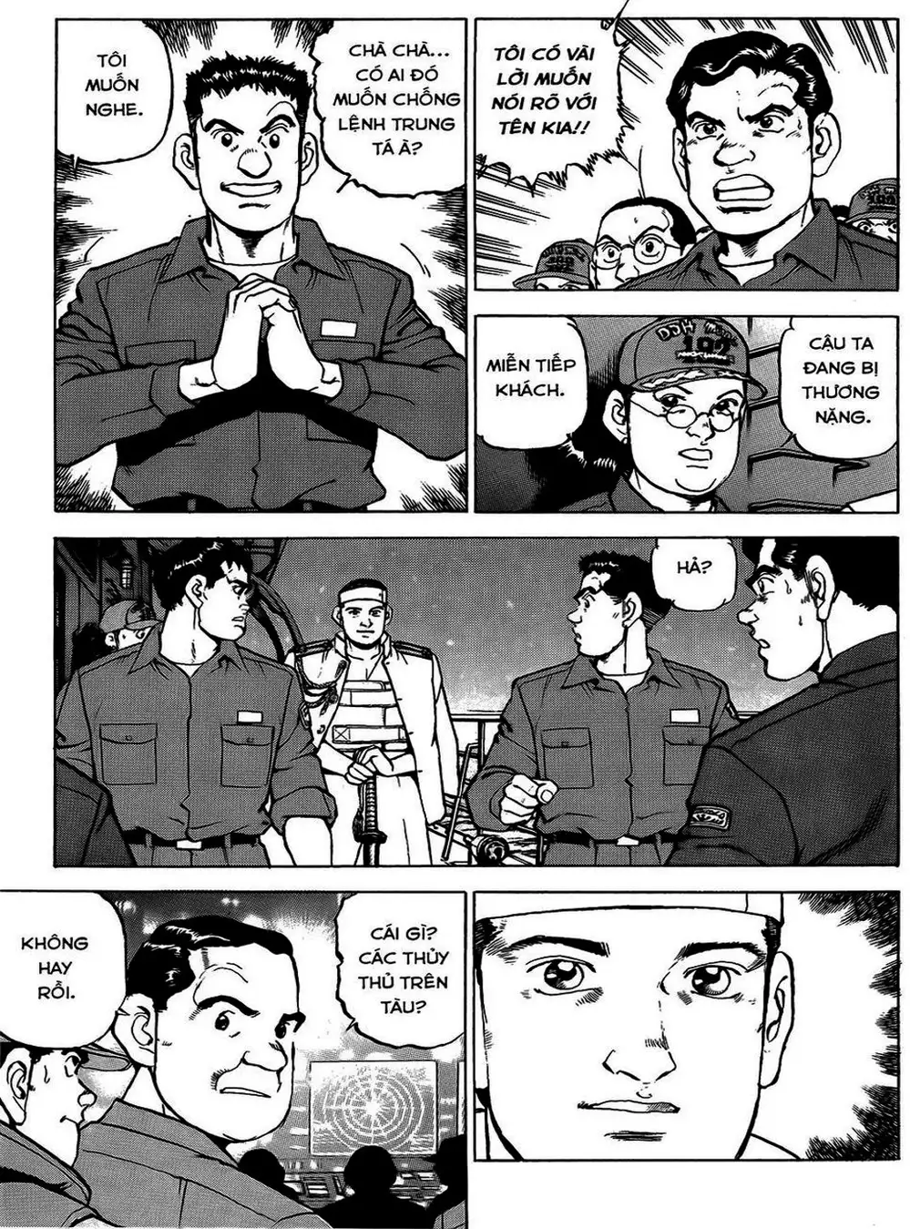 Truyện Tranh Con Diệc Đen - Zipang trang 4