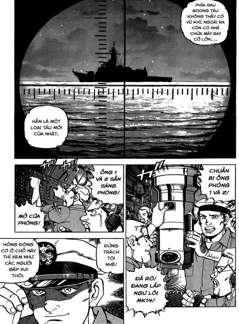 Truyện Tranh Con Diệc Đen - Zipang trang 4