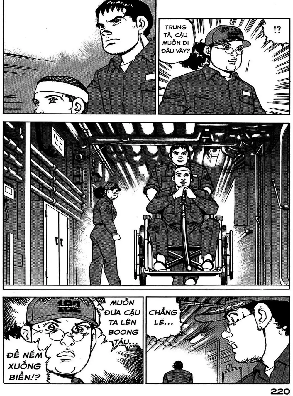 Truyện Tranh Con Diệc Đen - Zipang trang 4