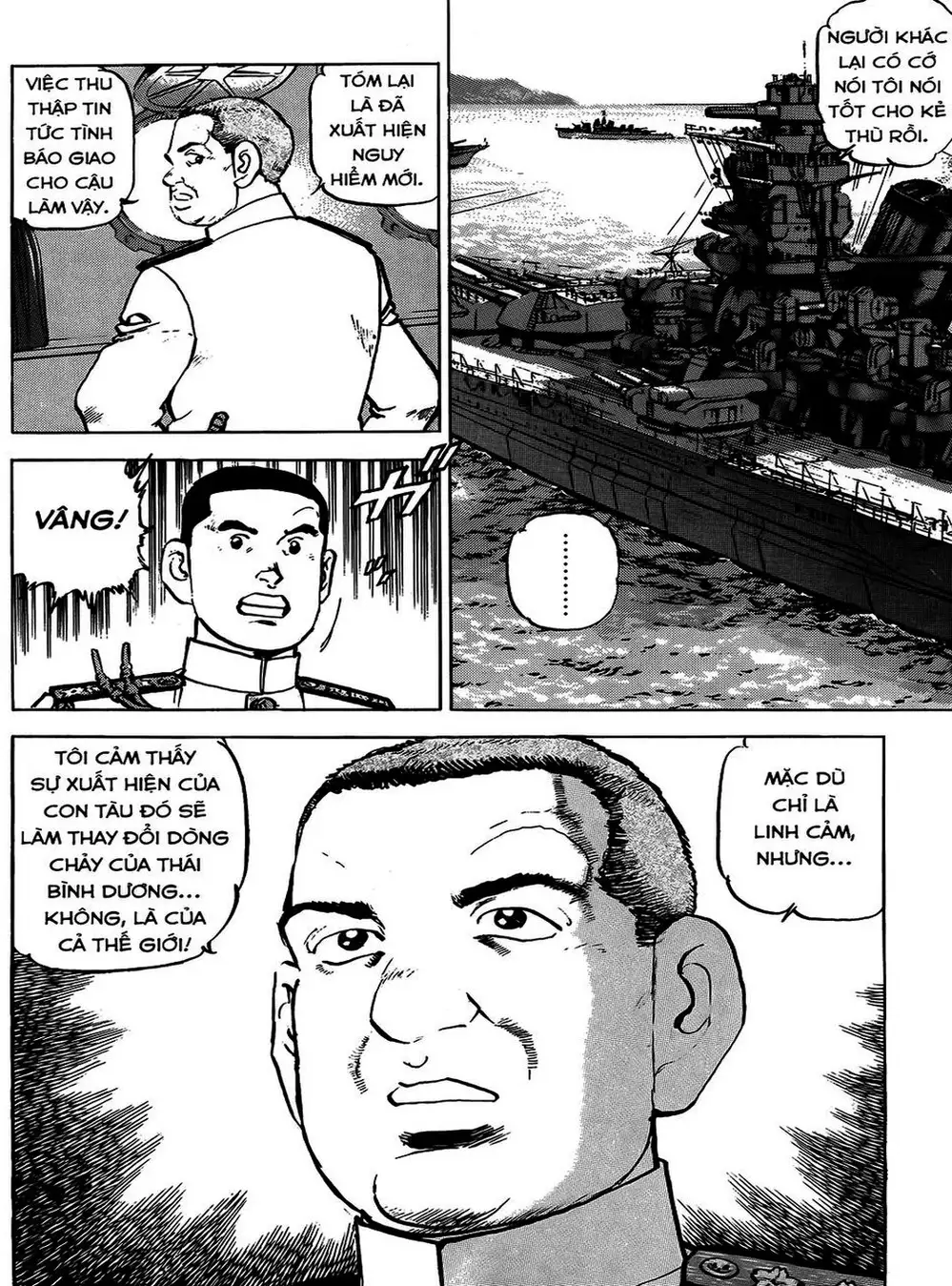 Truyện Tranh Con Diệc Đen - Zipang trang 4