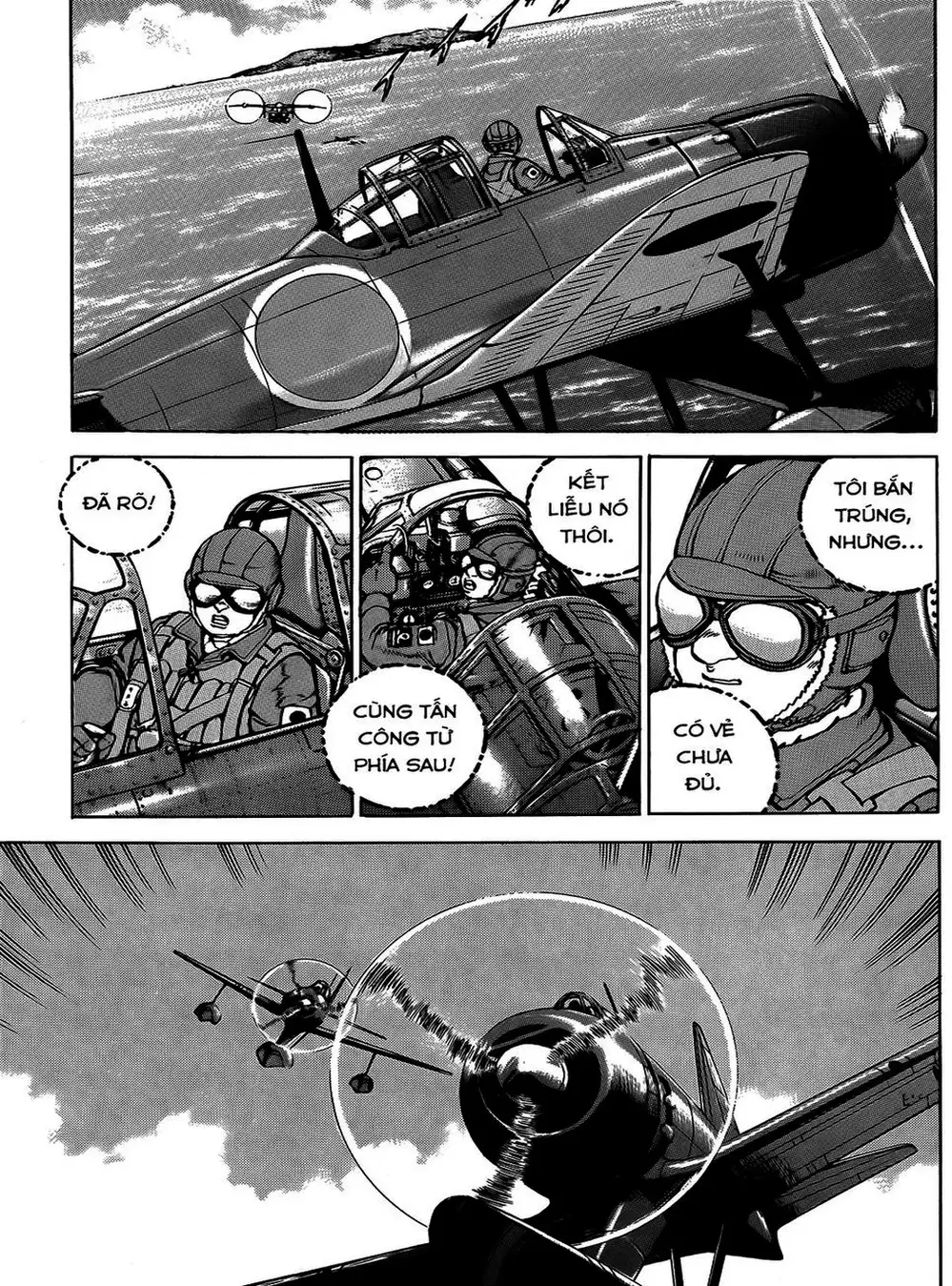 Truyện Tranh Con Diệc Đen - Zipang trang 4