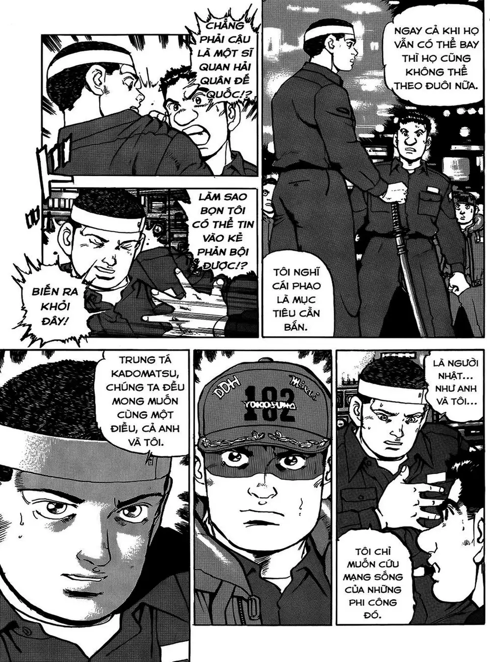 Truyện Tranh Con Diệc Đen - Zipang trang 4