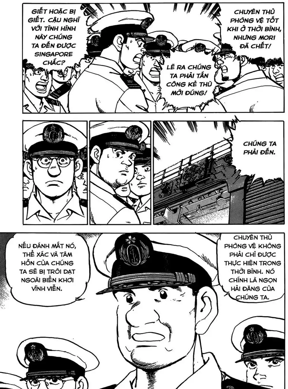 Truyện Tranh Con Diệc Đen - Zipang trang 4