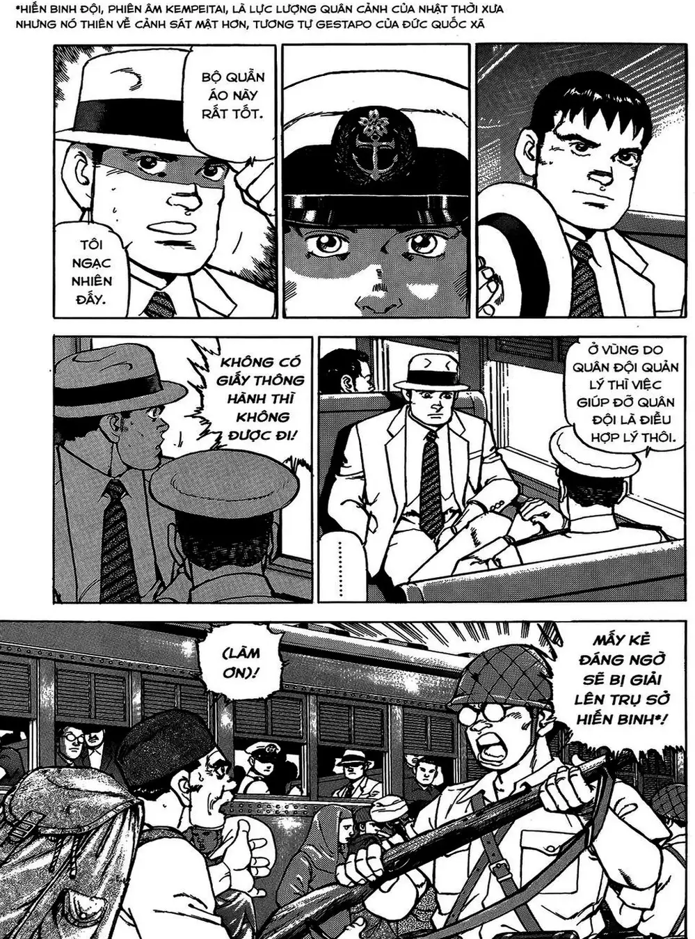 Truyện Tranh Con Diệc Đen - Zipang trang 4