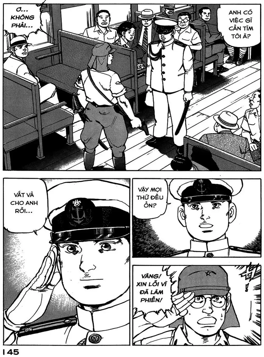 Truyện Tranh Con Diệc Đen - Zipang trang 4