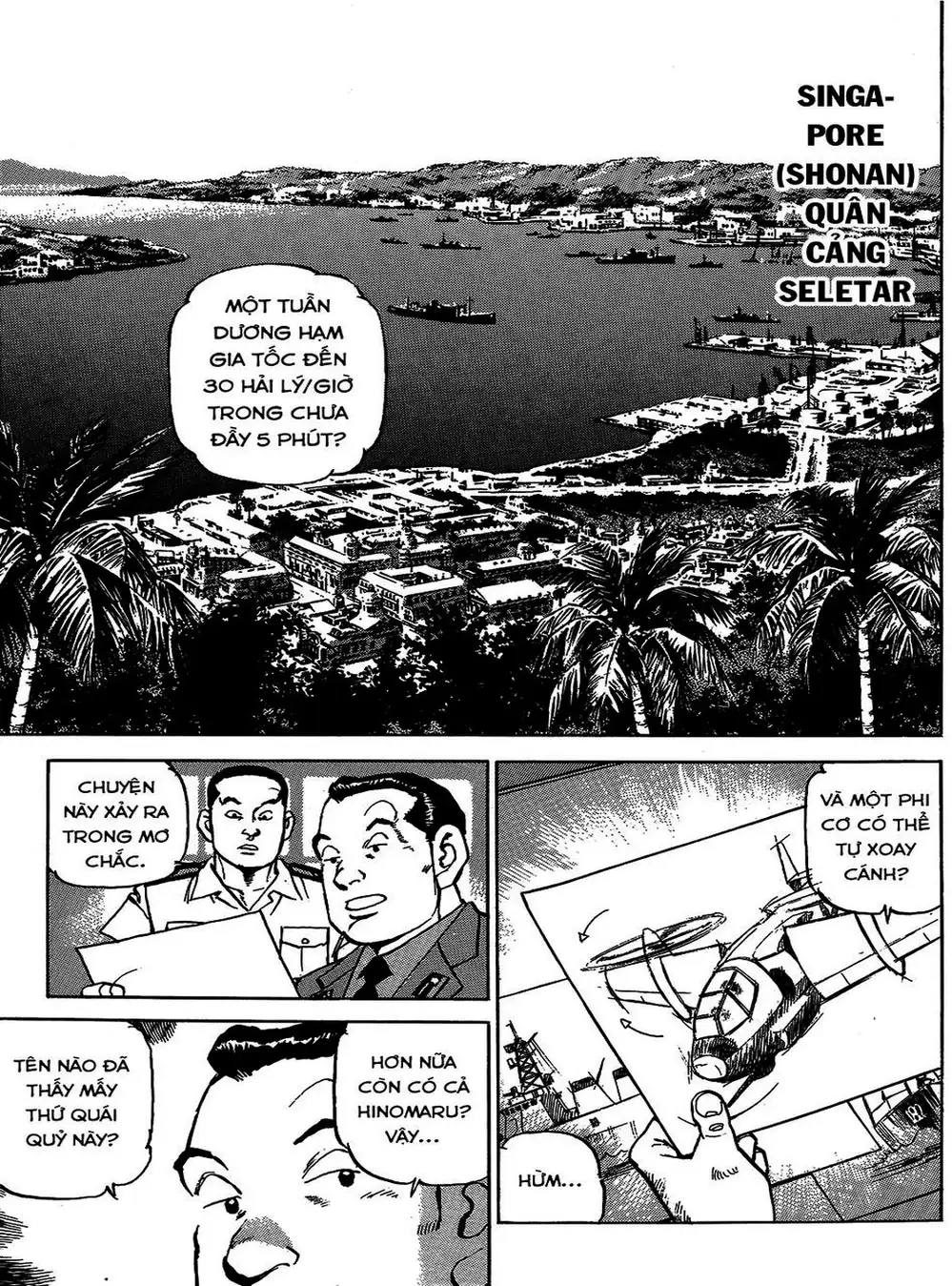 Truyện Tranh Con Diệc Đen - Zipang trang 4