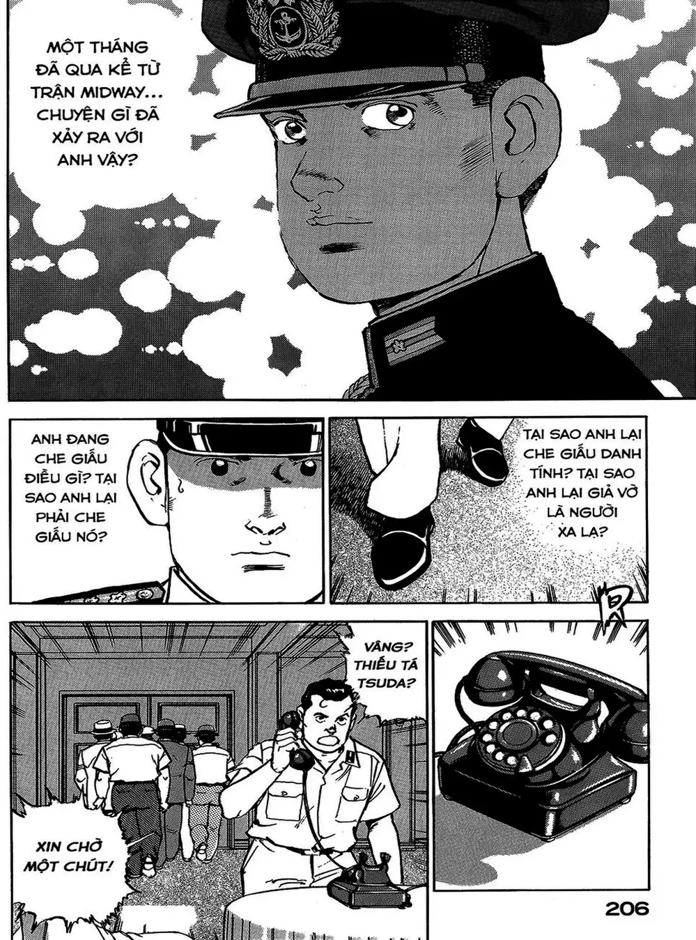 Truyện Tranh Con Diệc Đen - Zipang trang 4